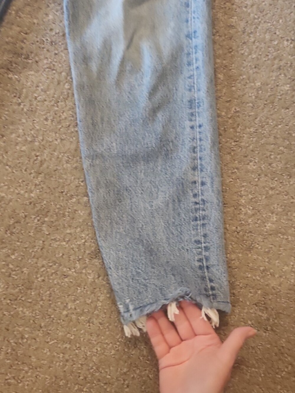Levi's Light Blue Women's Straight Leg Jeans - Picture 5 of 9